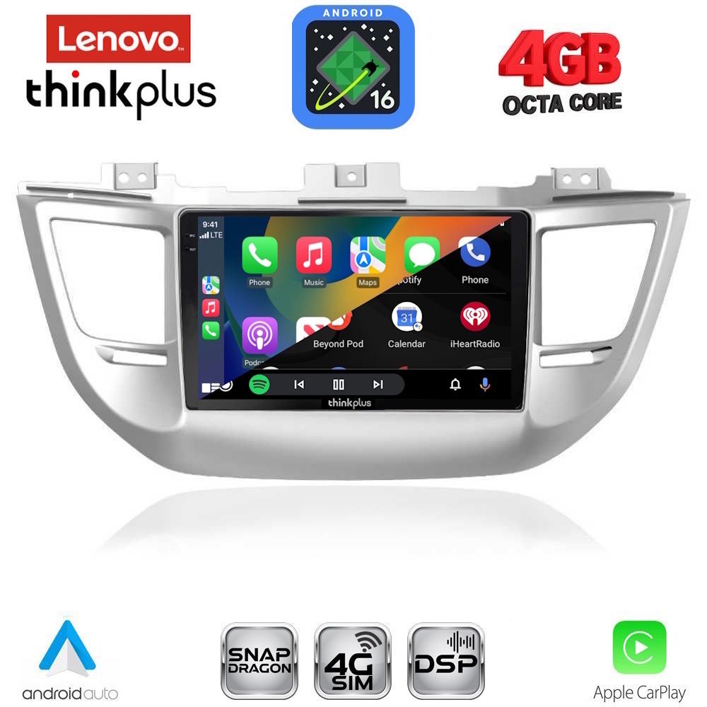LENOVO LTG 7243_CPA (9inc) MULTIMEDIA TABLET for HYUNDAI TUCSON mod. 2015-2019 LENOVO LTG 7243_CPA (9inc) MULTIMEDIA TABLET for HYUNDAI TUCSON mod. 2015-2019