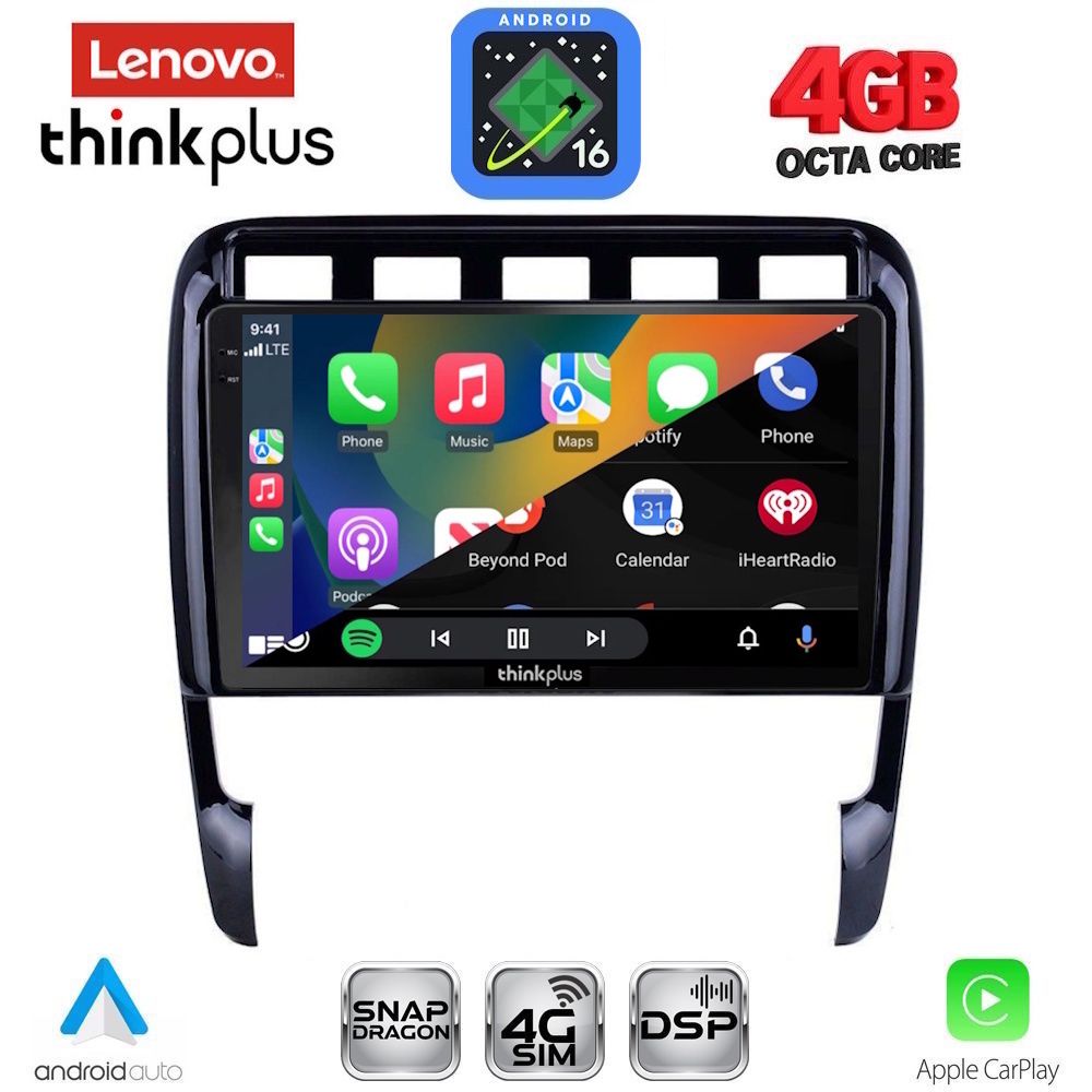 LENOVO LTG 7535_CPA (9inc) MULTIMEDIA TABLET for PORSCHE CAYENNE mod. 2002-2011 LENOVO LTG 7535_CPA (9inc) MULTIMEDIA TABLET for PORSCHE CAYENNE mod. 2002-2011