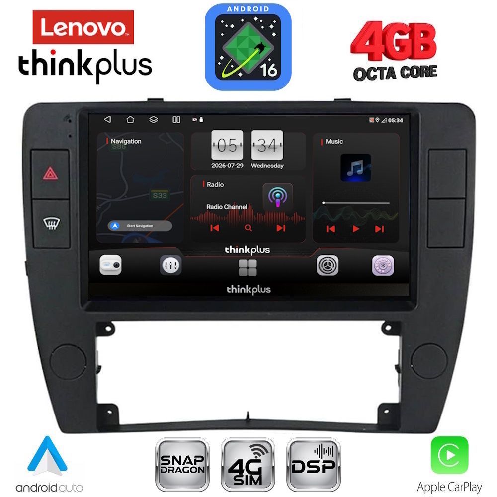 LENOVO LTG 7749_CPA (9inc) MULTIMEDIA TABLET for VW PASSAT mod. 2000-2005 LENOVO LTG 7749_CPA (9inc) MULTIMEDIA TABLET for VW PASSAT mod. 2000-2005