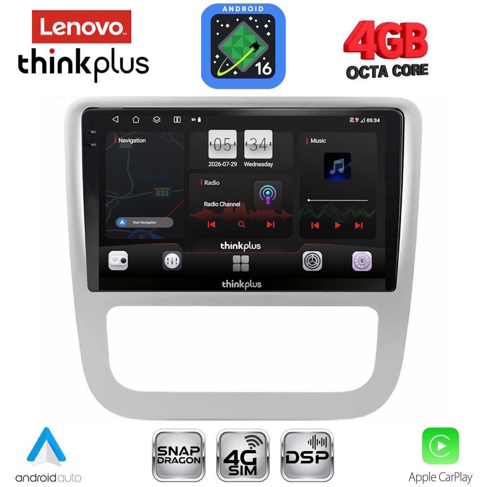 LENOVO LTG 7751_CPA CLIMA (9inc) MULTIMEDIA TABLET for VW EOS mod. 2006> - SCIROCCO mod. 2011-2014 LENOVO LTG 7751_CPA CLIMA (9inc) MULTIMEDIA TABLET for VW EOS mod. 2006> - SCIROCCO mod. 2011-2014