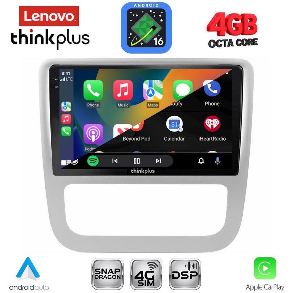 LENOVO LTG 7751_CPA CLIMA (9inc) MULTIMEDIA TABLET for VW EOS mod. 2006> - SCIROCCO mod. 2011-2014 LENOVO LTG 7751_CPA CLIMA (9inc) MULTIMEDIA TABLET for VW EOS mod. 2006> - SCIROCCO mod. 2011-2014