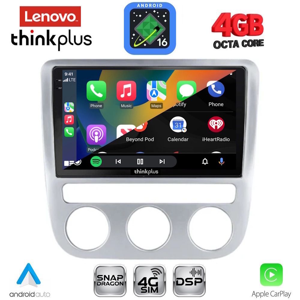 LENOVO LTG 7752_CPA CLIMA (9inc) MULTIMEDIA TABLET for VW EOS mod. 2006> - SCIROCCO mod. 2008-2010 LENOVO LTG 7752_CPA CLIMA (9inc) MULTIMEDIA TABLET for VW EOS mod. 2006> - SCIROCCO mod. 2008-2010