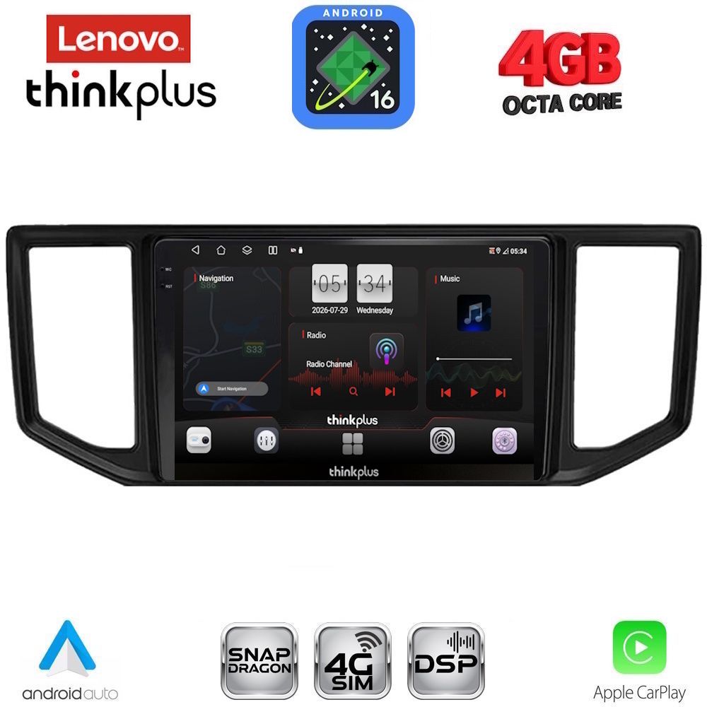 LENOVO LTG 7753_CPA (10inc) MULTIMEDIA TABLET for VW CRAFTER mod. 2017-2026 LENOVO LTG 7753_CPA (10inc) MULTIMEDIA TABLET for VW CRAFTER mod. 2017-2026