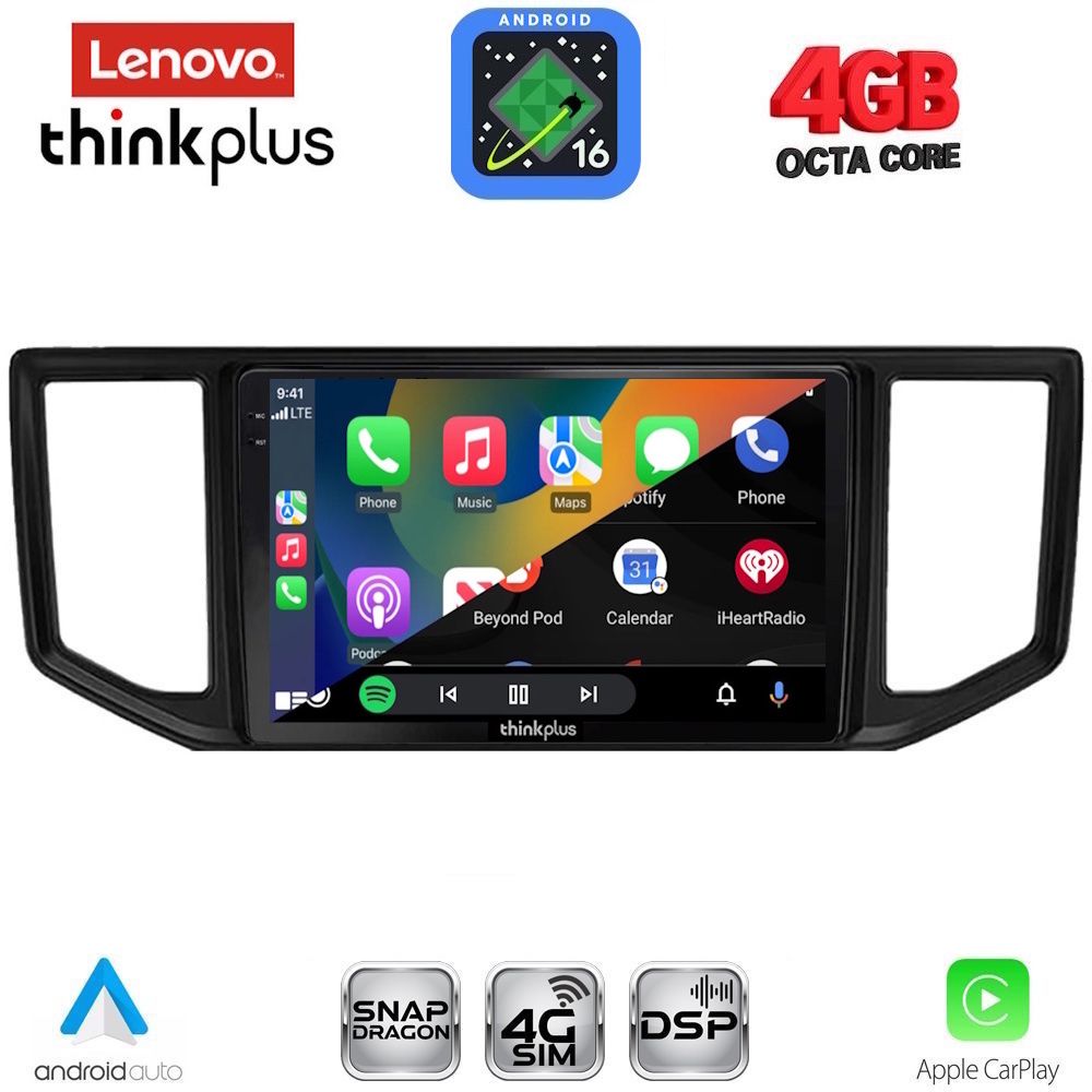 LENOVO LTG 7753_CPA (10inc) MULTIMEDIA TABLET for VW CRAFTER mod. 2017-2026 LENOVO LTG 7753_CPA (10inc) MULTIMEDIA TABLET for VW CRAFTER mod. 2017-2026