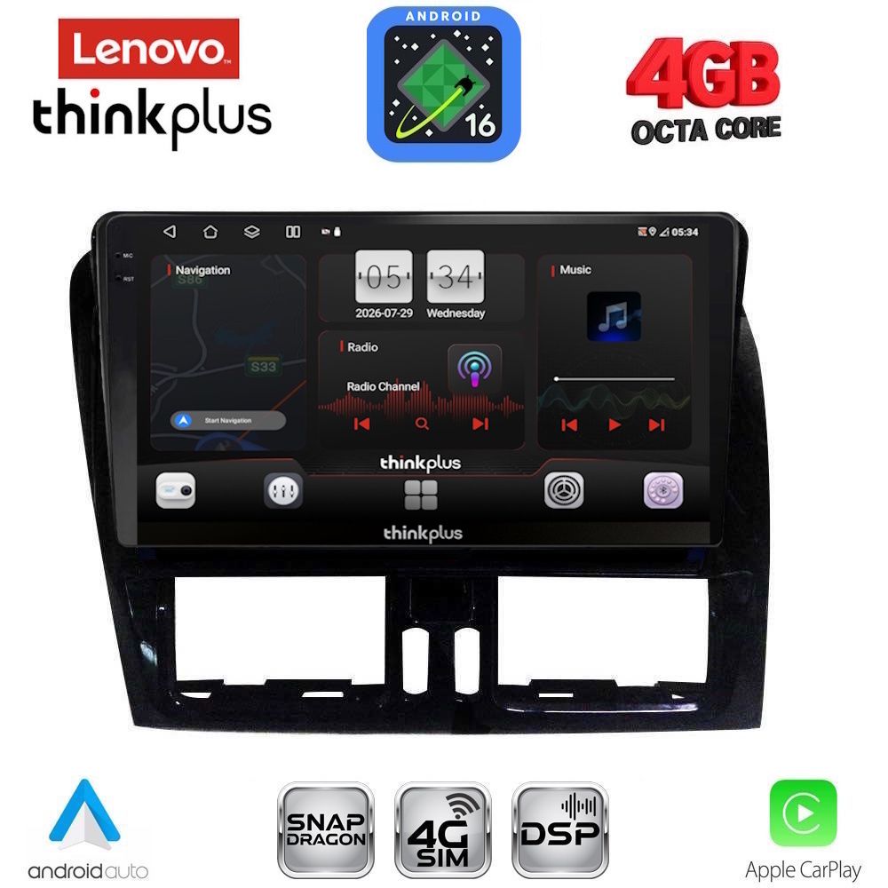 LENOVO LTG 7787_CPA (9inc) MULTIMEDIA TABLET for VOLVO XC60 mod. 2009-2017 LENOVO LTG 7787_CPA (9inc) MULTIMEDIA TABLET for VOLVO XC60 mod. 2009-2017