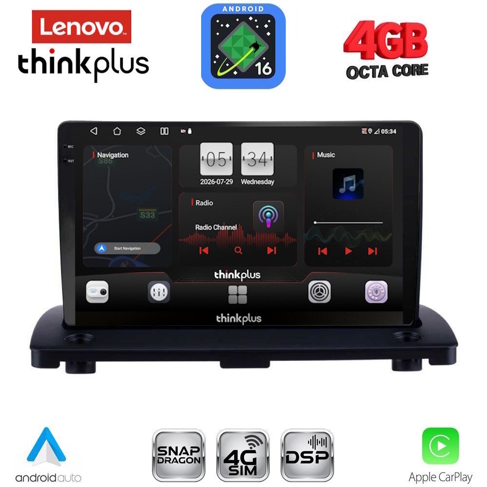 LENOVO LTG 7789_CPA (9inc) MULTIMEDIA TABLET for VOLVO XC90 mod. 2002-2014 LENOVO LTG 7789_CPA (9inc) MULTIMEDIA TABLET for VOLVO XC90 mod. 2002-2014
