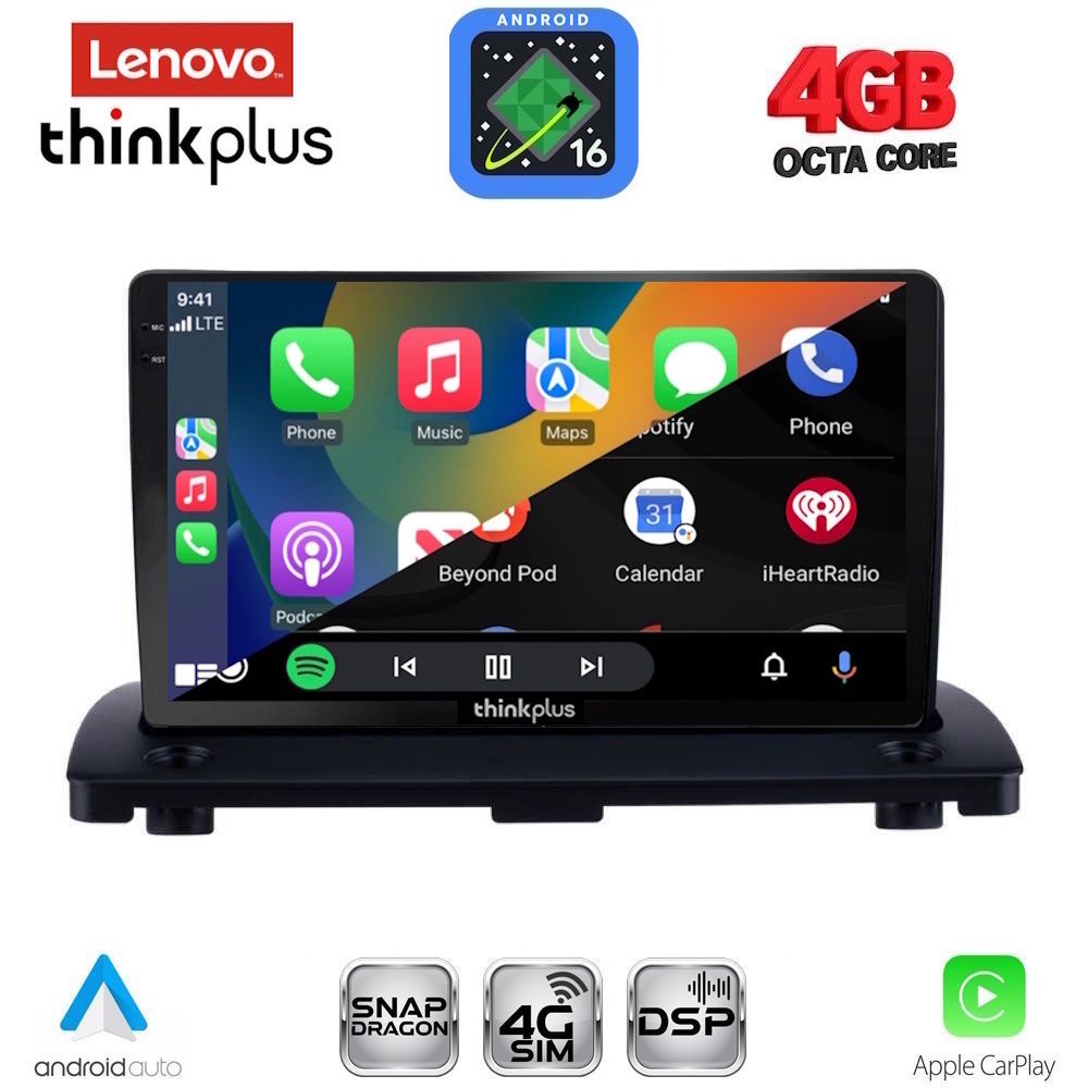 LENOVO LTG 7789_CPA (9inc) MULTIMEDIA TABLET for VOLVO XC90 mod. 2002-2014 LENOVO LTG 7789_CPA (9inc) MULTIMEDIA TABLET for VOLVO XC90 mod. 2002-2014