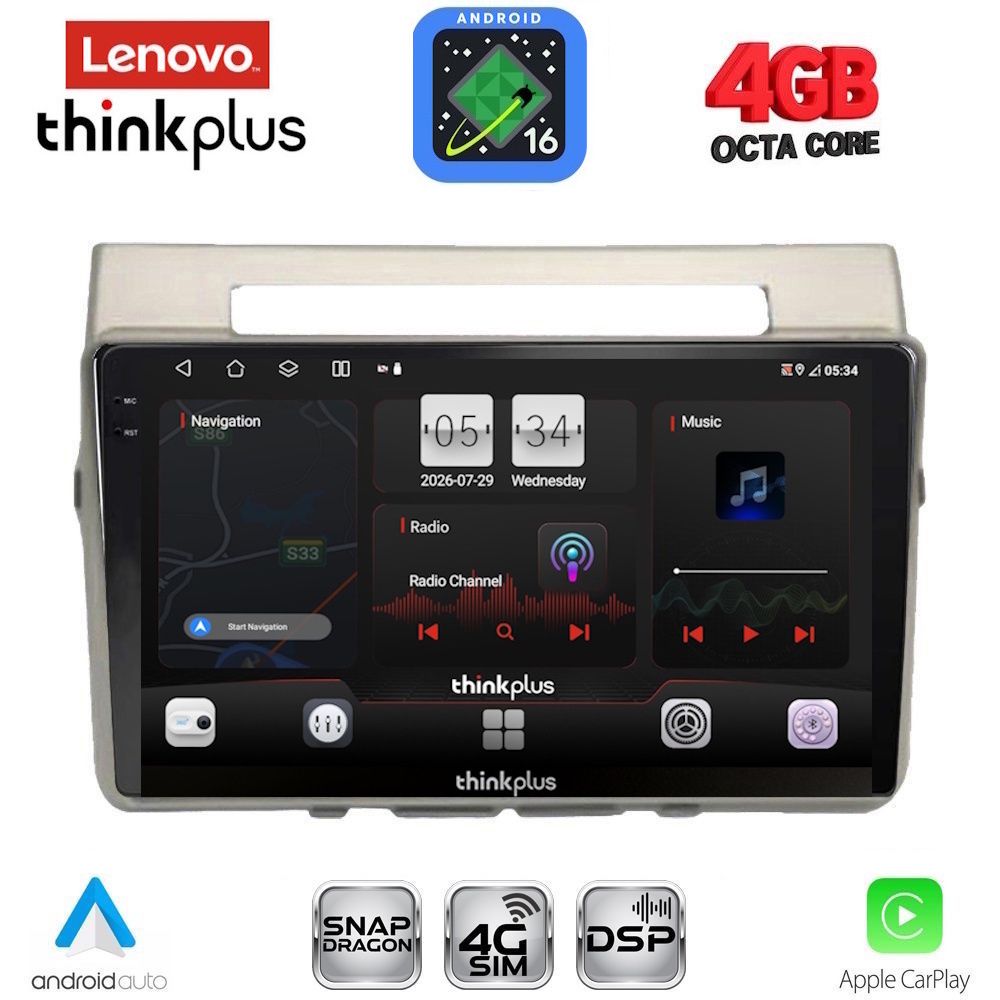 LENOVO LTG 7711B_CPA (9inc) MULTIMEDIA TABLET for TOYOTA COROLLA VERSO mod. 2004-2009 LENOVO LTG 7711B_CPA (9inc) MULTIMEDIA TABLET for TOYOTA COROLLA VERSO mod. 2004-2009