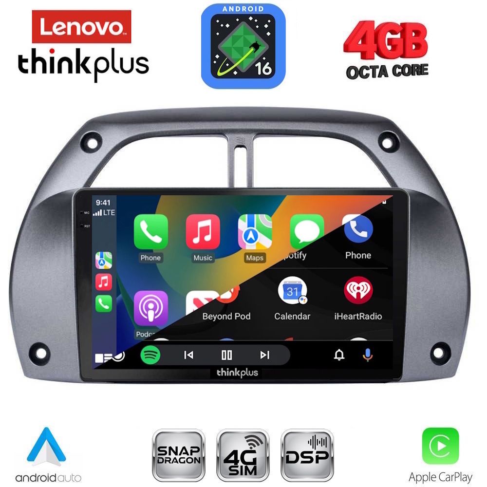LENOVO LTG 7730AC_CPA (9inc) MULTIMEDIA TABLET for TOYOTA RAV 4 mod. 2000-2006 with A/C LENOVO LTG 7730AC_CPA (9inc) MULTIMEDIA TABLET for TOYOTA RAV 4 mod. 2000-2006 with A/C