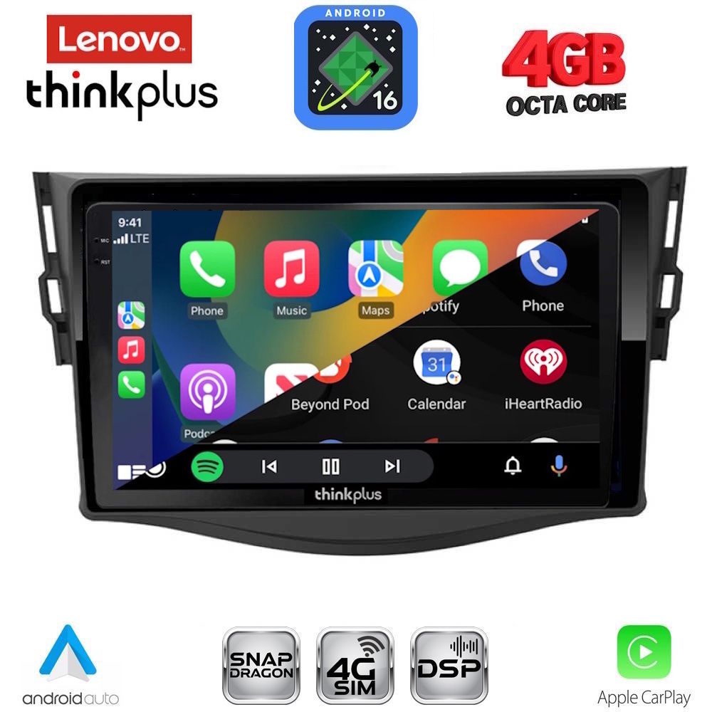 LENOVO LTG 7731_CPA (9inc) MULTIMEDIA TABLET for TOYOTA RAV 4 mod. 2006-2012 LENOVO LTG 7731_CPA (9inc) MULTIMEDIA TABLET for TOYOTA RAV 4 mod. 2006-2012