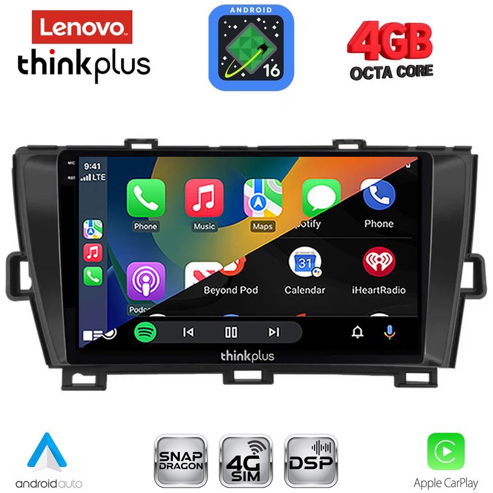 LENOVO LTG 7726BL_CPA (9inc) MULTIMEDIA TABLET for TOYOTA PRIUS mod. 2009-2015 (BLACK) LENOVO LTG 7726BL_CPA (9inc) MULTIMEDIA TABLET for TOYOTA PRIUS mod. 2009-2015 (BLACK)