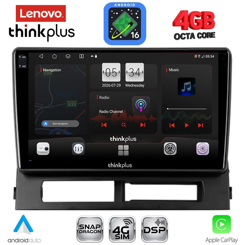 LENOVO LTG 7728DASH_CPA (9inc) MULTIMEDIA TABLET for TOYOTA PRIUS mod. 2003-2009 (Supports Original Clima-HYBRID) LENOVO LTG 7728DASH_CPA (9inc) MULTIMEDIA TABLET for TOYOTA PRIUS mod. 2003-2009 (Supports Original Clima-HYBRID)