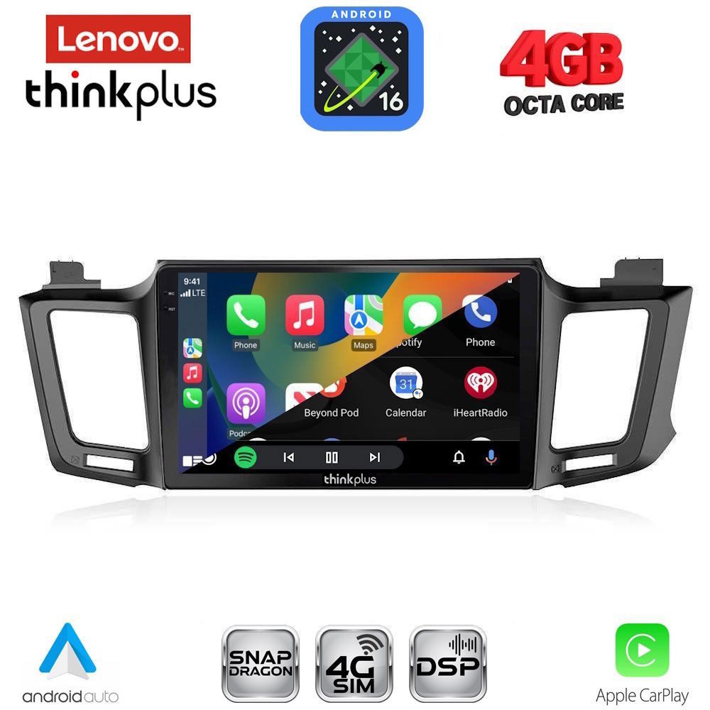 LENOVO LTG 7733_CPA (10inc) MULTIMEDIA TABLET for TOYOTA RAV 4 mod. 2013-2019 LENOVO LTG 7733_CPA (10inc) MULTIMEDIA TABLET for TOYOTA RAV 4 mod. 2013-2019