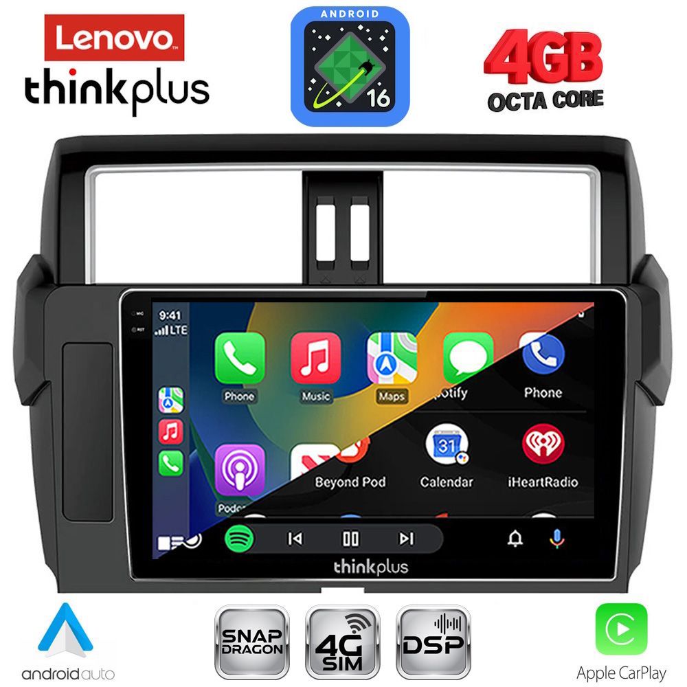 LENOVO LTG 7777_CPA (10inc) MULTIMEDIA TABLET for TOYOTA PRADO mod. 2014-2017 LENOVO LTG 7777_CPA (10inc) MULTIMEDIA TABLET for TOYOTA PRADO mod. 2014-2017