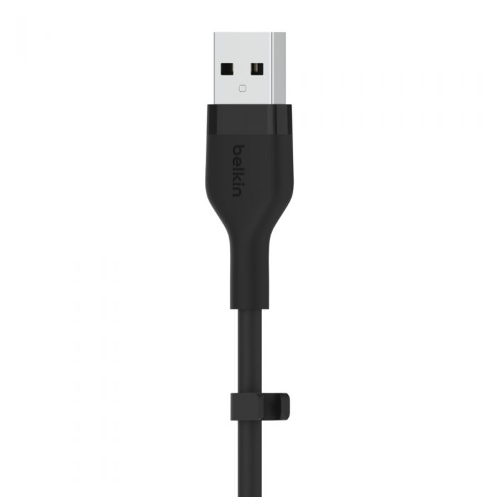 BOOST CHARGE™ USB-A to USB-C_silicone, 2M, Black BOOST CHARGE™ USB-A to USB-C_silicone, 2M, Black
