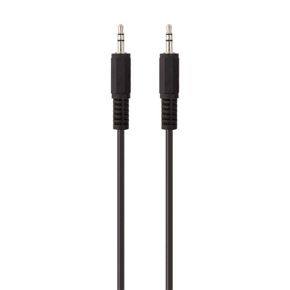 CABLE,AUDIO,3.5mm,M/M,2M,PORTABLE,BLACK,NICKEL CABLE,AUDIO,3.5mm,M/M,2M,PORTABLE,BLACK,NICKEL