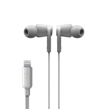 BELKIN G3H0001btWHT LIGHTNING, IN-EAR HEADPHONES,WHITE BELKIN G3H0001btWHT LIGHTNING, IN-EAR HEADPHONES,WHITE
