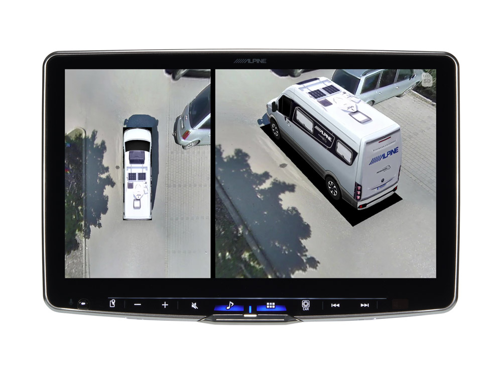 ALPINE HCS-T100 360° CAMERA SYSTEM FOR UNIVERSAL INSTALLATION ALPINE HCS-T100 360° CAMERA SYSTEM FOR UNIVERSAL INSTALLATION