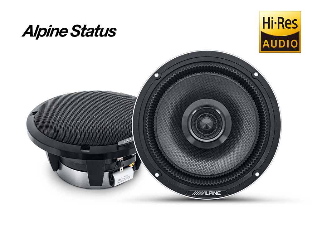 alpine HDZ-65 Status 6.5 2-Way Coaxial Speakers alpine HDZ-65 Status 6.5 2-Way Coaxial Speakers