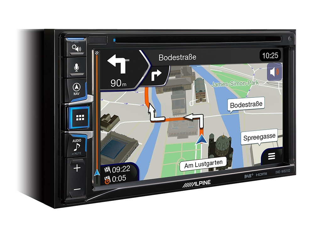 ALPINE INE-W611DC NAVIGATION SYSTEM WITH DVD & TRUCK MAP DB ALPINE INE-W611DC NAVIGATION SYSTEM WITH DVD & TRUCK MAP DB