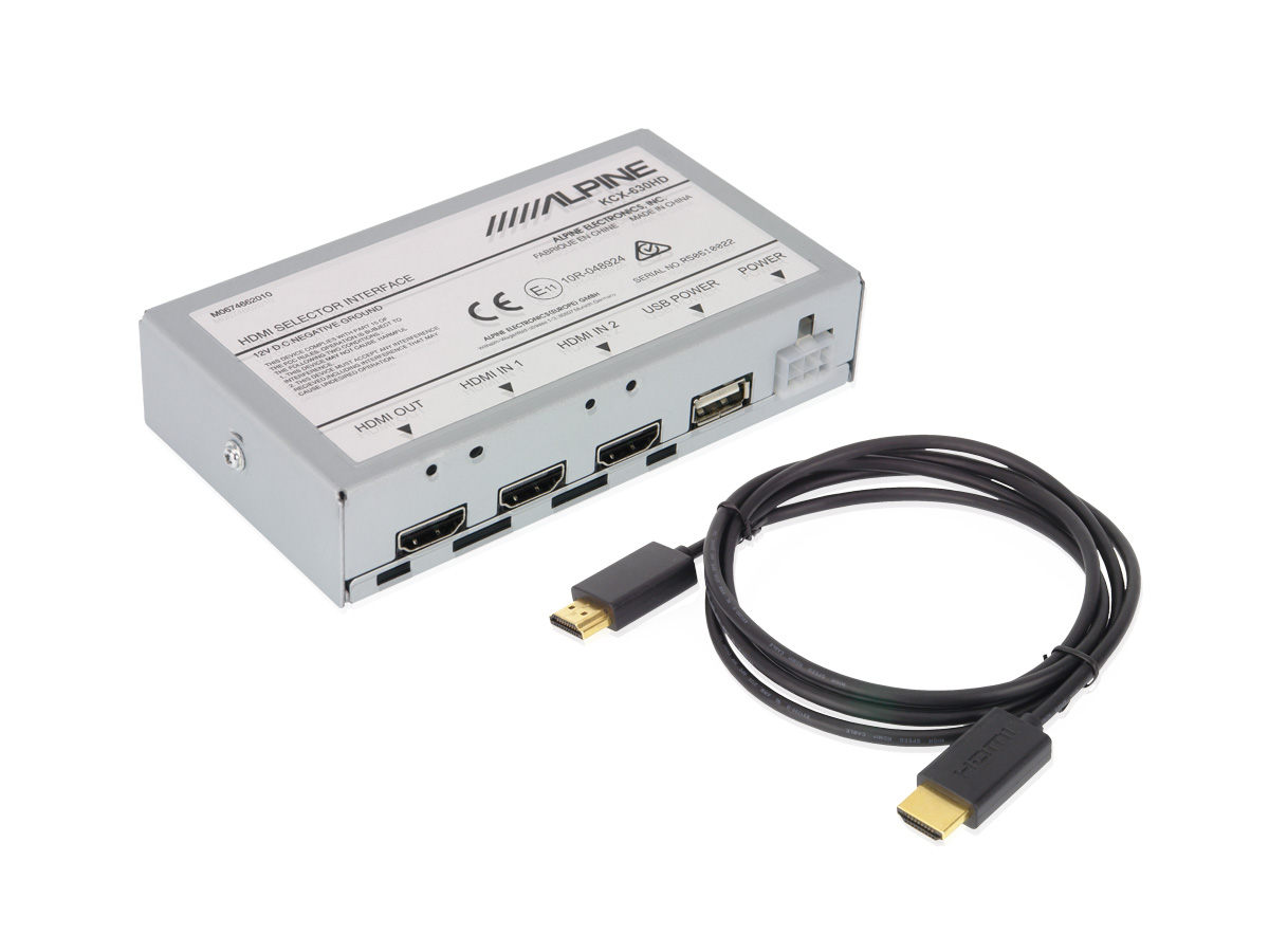 alpine KCX-630HD HDMI Hub alpine KCX-630HD HDMI Hub