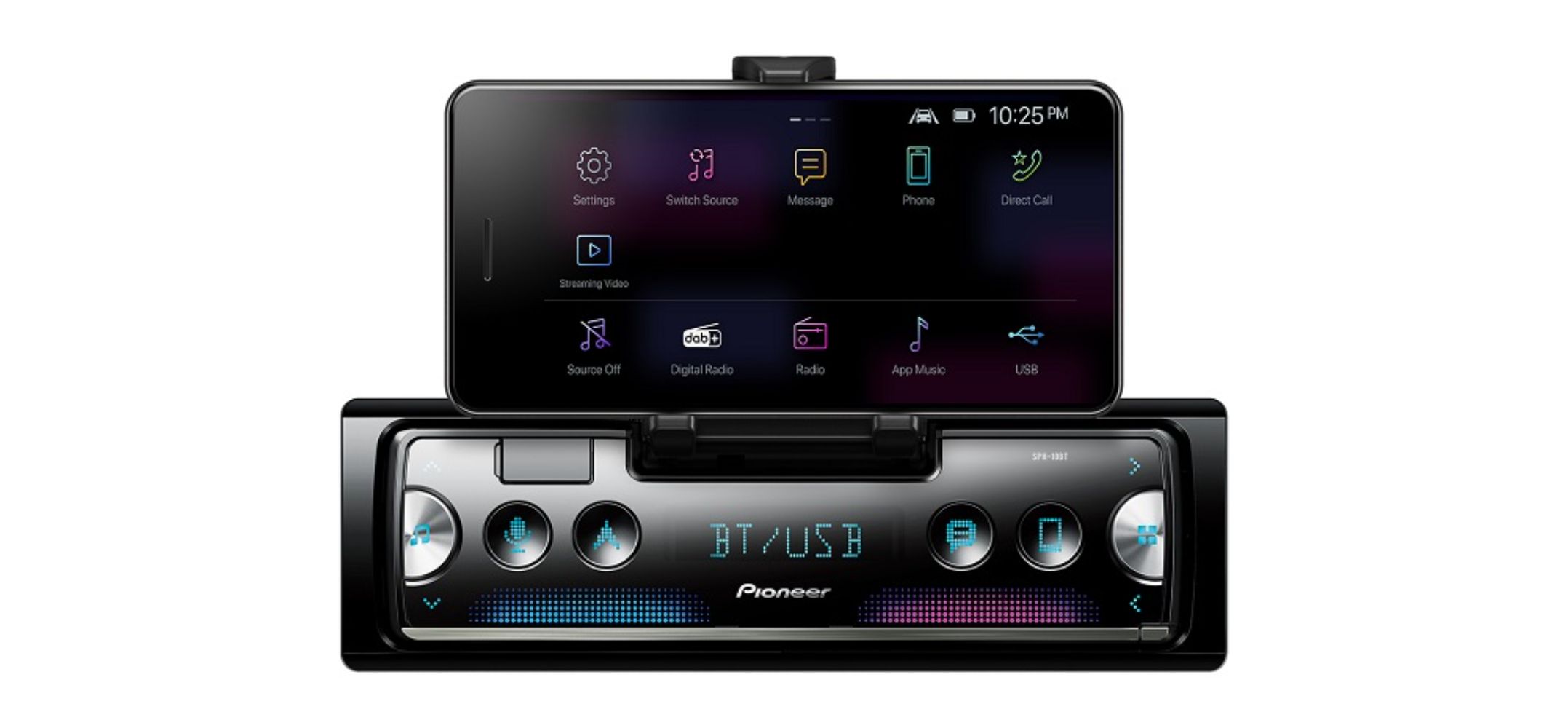 pioneer SPH-10BT-DELUXE Headunit 1-DIN Smartphone receiver,BT,USB,Works with SmartSyncApp pioneer SPH-10BT-DELUXE Headunit 1-DIN Smartphone receiver,BT,USB,Works with SmartSyncApp