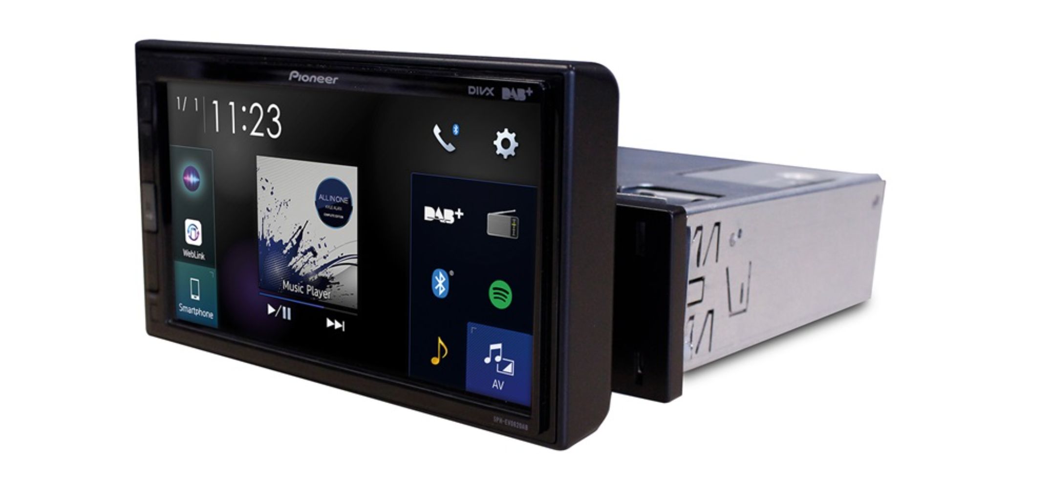 PIONEER SPH-EVO62DAB-UNI MULTIMEDIA 1-DIN 6.8 SCREEN PIONEER SPH-EVO62DAB-UNI MULTIMEDIA 1-DIN 6.8 SCREEN