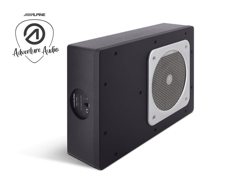 ALPINE SWC-D84L ADVENTURE AUDIO IN-CABIN SUBWOOFER ALPINE SWC-D84L ADVENTURE AUDIO IN-CABIN SUBWOOFER