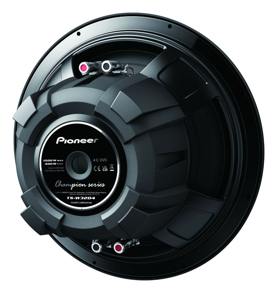 pioneer TS-W32D4 30 cm / 12 inch Champion Series Component Subwoofer, 1500 W MAX pioneer TS-W32D4 30 cm / 12 inch Champion Series Component Subwoofer, 1500 W MAX