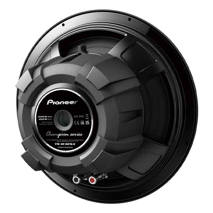 pioneer TS-W32S4 30 cm / 12 Champion Series Component Subwoofer, 1500 W MAX. 400 W NOM pioneer TS-W32S4 30 cm / 12 Champion Series Component Subwoofer, 1500 W MAX. 400 W NOM