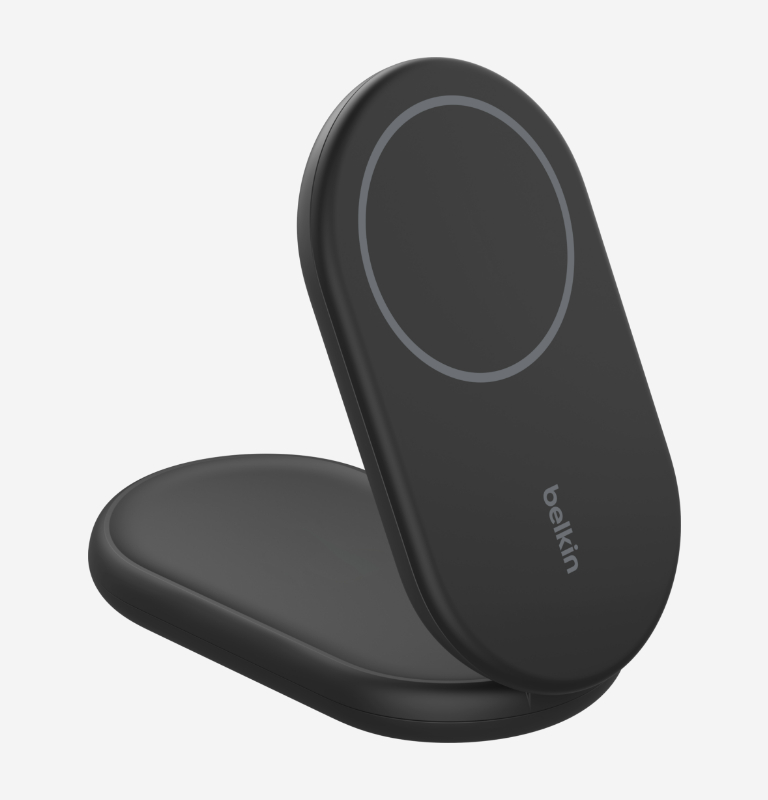 BOOST^CHARGE™ Qi2 15W Magnetic Foldable Wireless Charging Stand, Black BOOST^CHARGE™ Qi2 15W Magnetic Foldable Wireless Charging Stand, Black