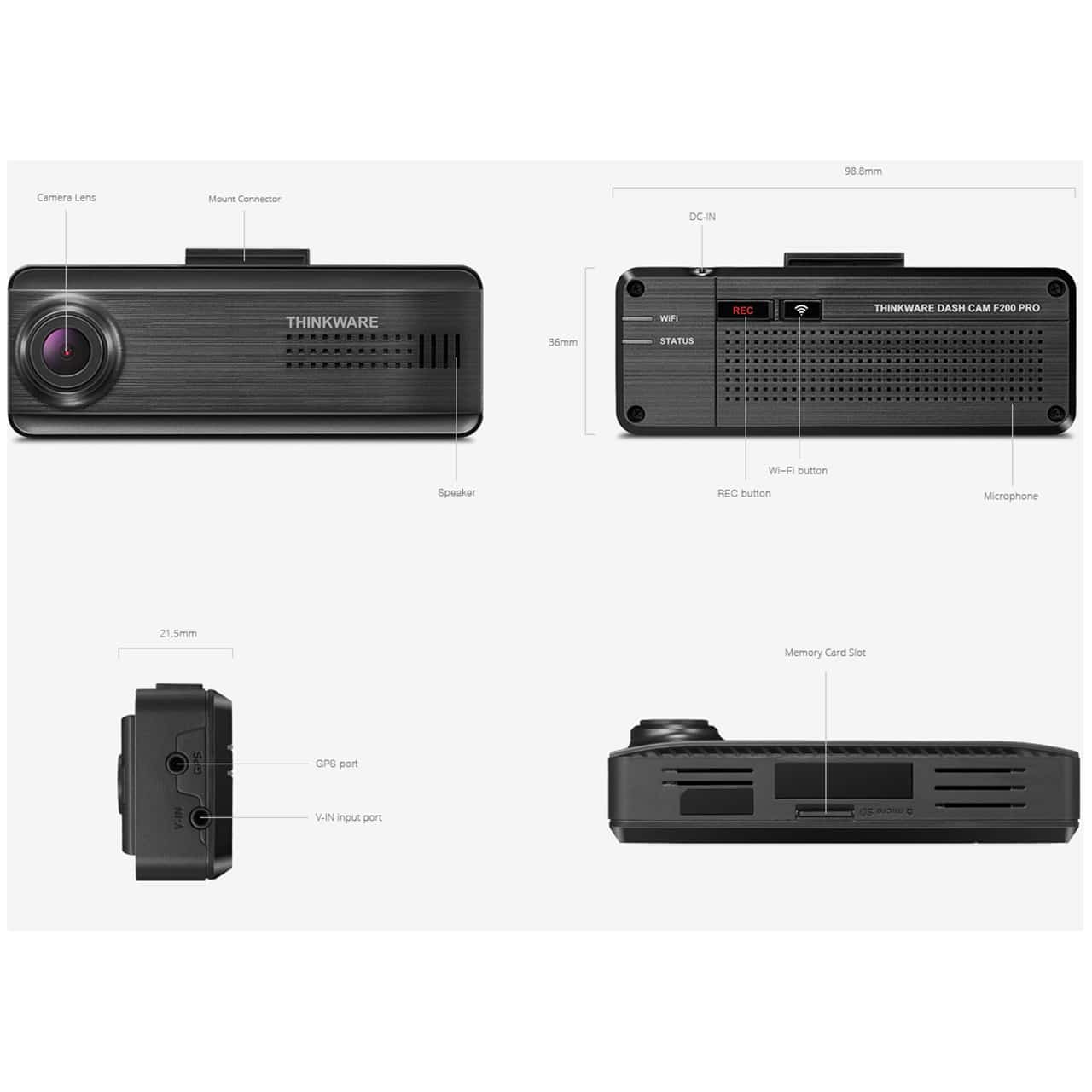 thinkware F200PROEU2CH32GBCHG F200PRO 2CH 32GB+GPS HW & P&P LEAD thinkware F200PROEU2CH32GBCHG F200PRO 2CH 32GB+GPS HW & P&P LEAD