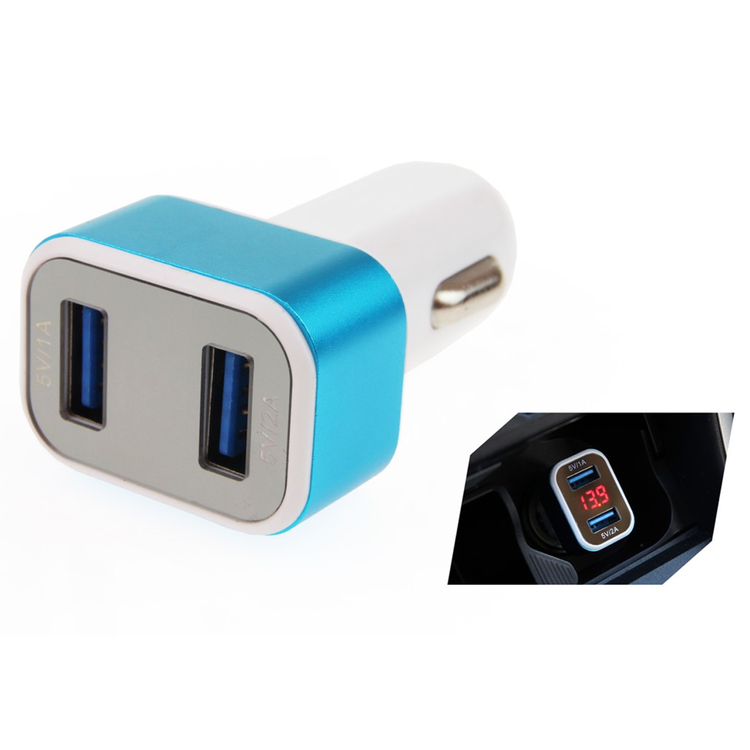 Amio ΑΝΤΑΠΤΟΡΑΣ ΑΝΑΠΤΗΡΑ 12/24V ΜΕ 2 USB 3000mA (1Α, 2Α) ΚΑΙ ΕΝΔΕΙΞΗ ΦΟΡΤΙΣΗΣ/ΚΑΤΑΝΑΛΩΣΗΣ Amio ΑΝΤΑΠΤΟΡΑΣ ΑΝΑΠΤΗΡΑ 12/24V ΜΕ 2 USB 3000mA (1Α, 2Α) ΚΑΙ ΕΝΔΕΙΞΗ ΦΟΡΤΙΣΗΣ/ΚΑΤΑΝΑΛΩΣΗΣ