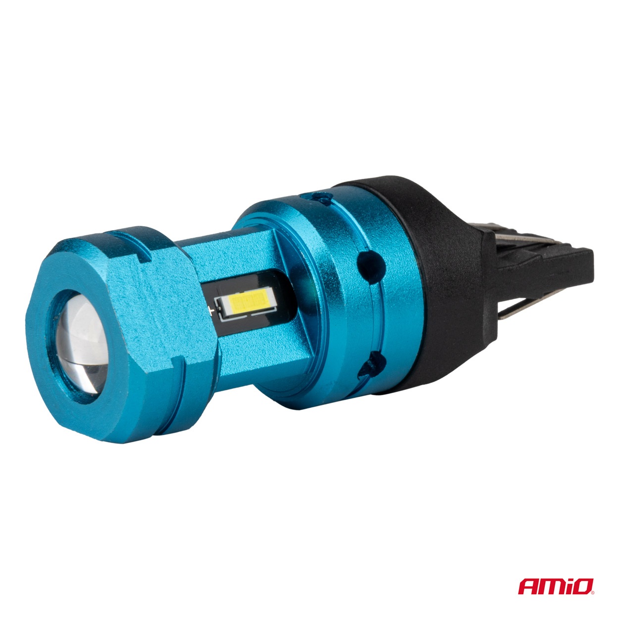 Amio - Λάμπες LED CANBUS T20 7443 W21/5W 4SMD 1860 Λευκή 6000K – 12/24V - 2 Τεμ. (04255/AM) Amio - Λάμπες LED CANBUS T20 7443 W21/5W 4SMD 1860 Λευκή 6000K – 12/24V - 2 Τεμ. (04255/AM)