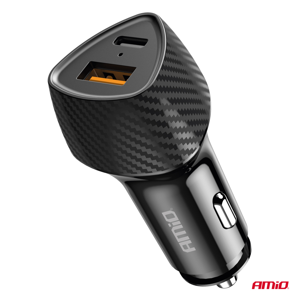 ΦΟΡΤΙΣΤΗΣ ΑΝΑΠΤΗΡΑ ΜΕ 2 ΘΥΡΕΣ USB-A QUICK CHARGE+USB-C 38W ΜΑΥΡΟ AMIO - 1 Τεμ. ΦΟΡΤΙΣΤΗΣ ΑΝΑΠΤΗΡΑ ΜΕ 2 ΘΥΡΕΣ USB-A QUICK CHARGE+USB-C 38W ΜΑΥΡΟ AMIO - 1 Τεμ.
