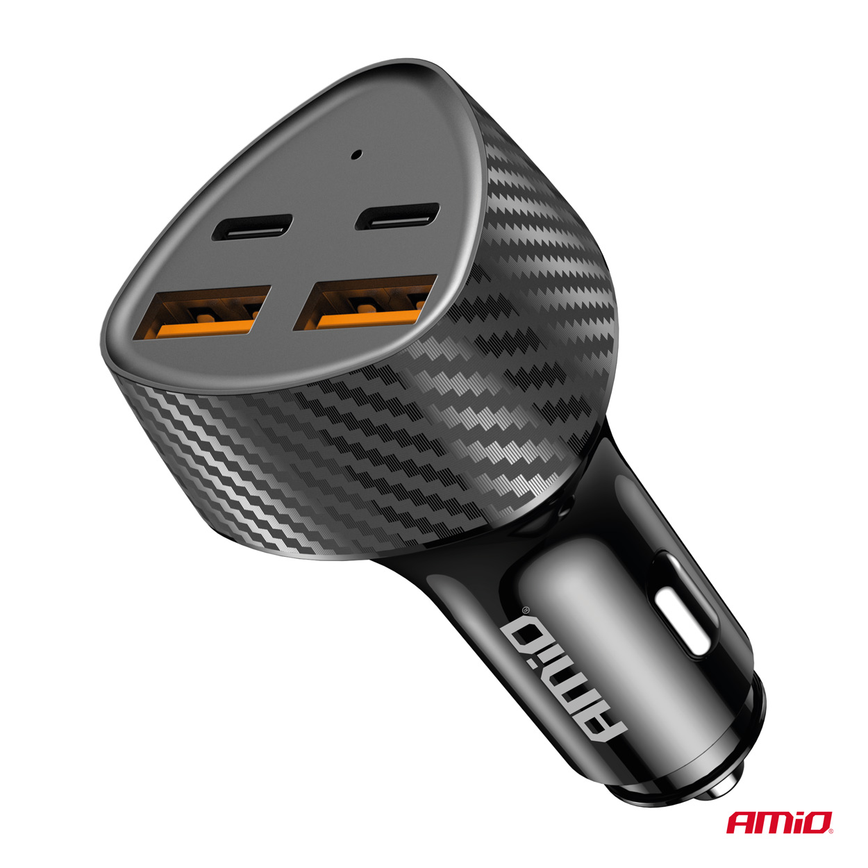 ΦΟΡΤΙΣΤΗΣ ΑΝΑΠΤΗΡΑ ΜΕ 4 ΘΥΡΕΣ 2xUSB-A+2xUSB-C 50W ΜΑΥΡΟ AMIO - 1 Τεμ. ΦΟΡΤΙΣΤΗΣ ΑΝΑΠΤΗΡΑ ΜΕ 4 ΘΥΡΕΣ 2xUSB-A+2xUSB-C 50W ΜΑΥΡΟ AMIO - 1 Τεμ.
