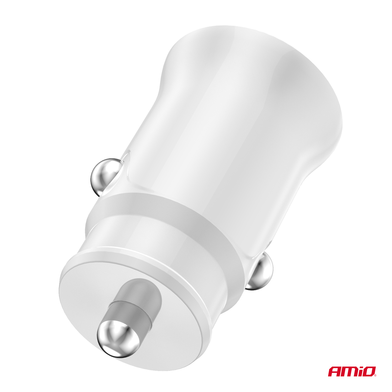 ΦΟΡΤΙΣΤΗΣ ΑΝΑΠΤΗΡΑ 12/24V ΜΕ 2 ΘΥΡΕΣ 2xUSB 10.5W 5V/2.1A ΛΕΥΚΟΣ AMIO - 1 Τεμ. ΦΟΡΤΙΣΤΗΣ ΑΝΑΠΤΗΡΑ 12/24V ΜΕ 2 ΘΥΡΕΣ 2xUSB 10.5W 5V/2.1A ΛΕΥΚΟΣ AMIO - 1 Τεμ.