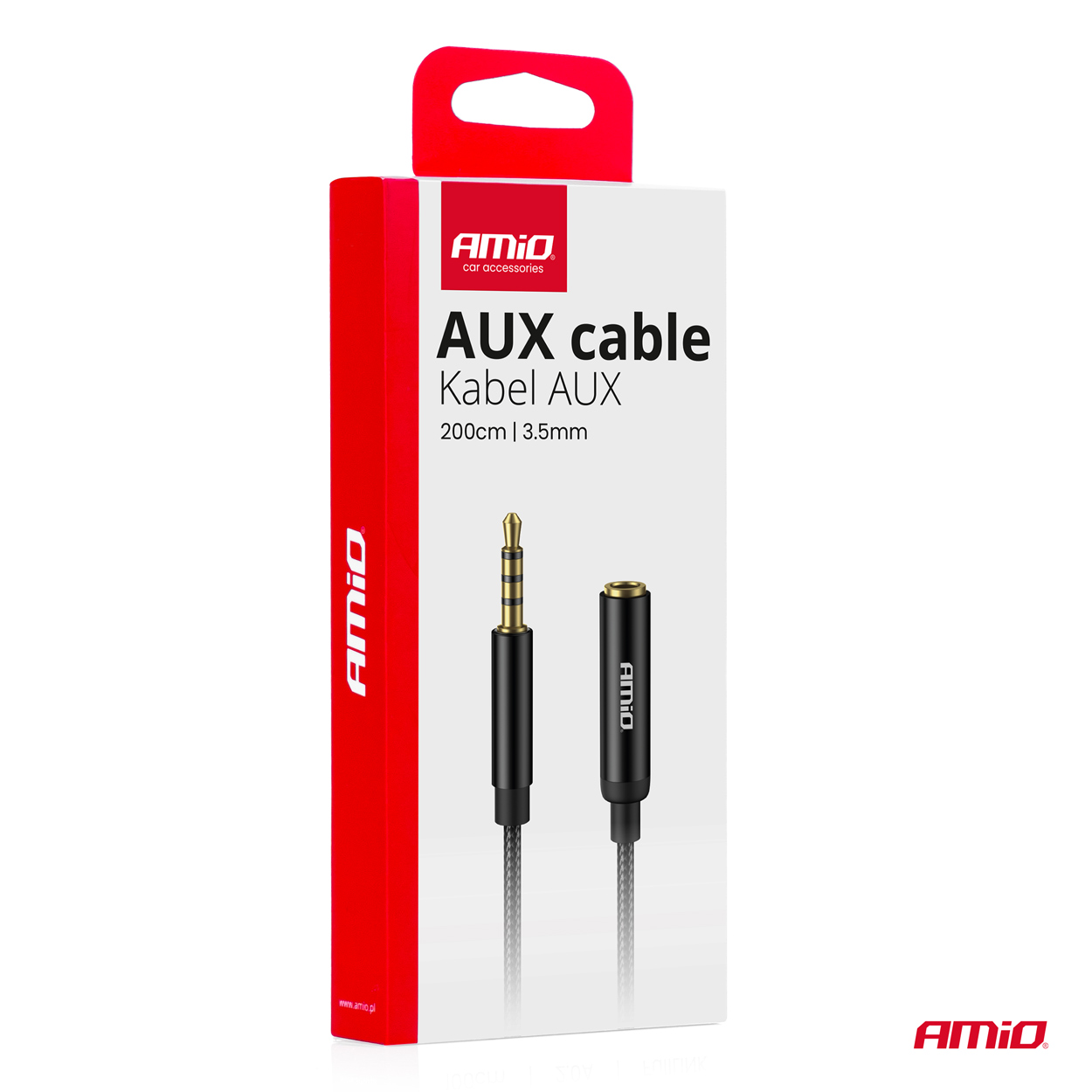 ΚΑΛΩΔΙΟ ΣΥΝΔΕΣΗΣ AUX MINI JACK ΑΠΟ ΑΡΣΕΝΙΚΟ 3.5mm ΣΕ ΘΗΛΥΚΟ 3.5mm 2m AMIO - 1 Τεμ. ΚΑΛΩΔΙΟ ΣΥΝΔΕΣΗΣ AUX MINI JACK ΑΠΟ ΑΡΣΕΝΙΚΟ 3.5mm ΣΕ ΘΗΛΥΚΟ 3.5mm 2m AMIO - 1 Τεμ.