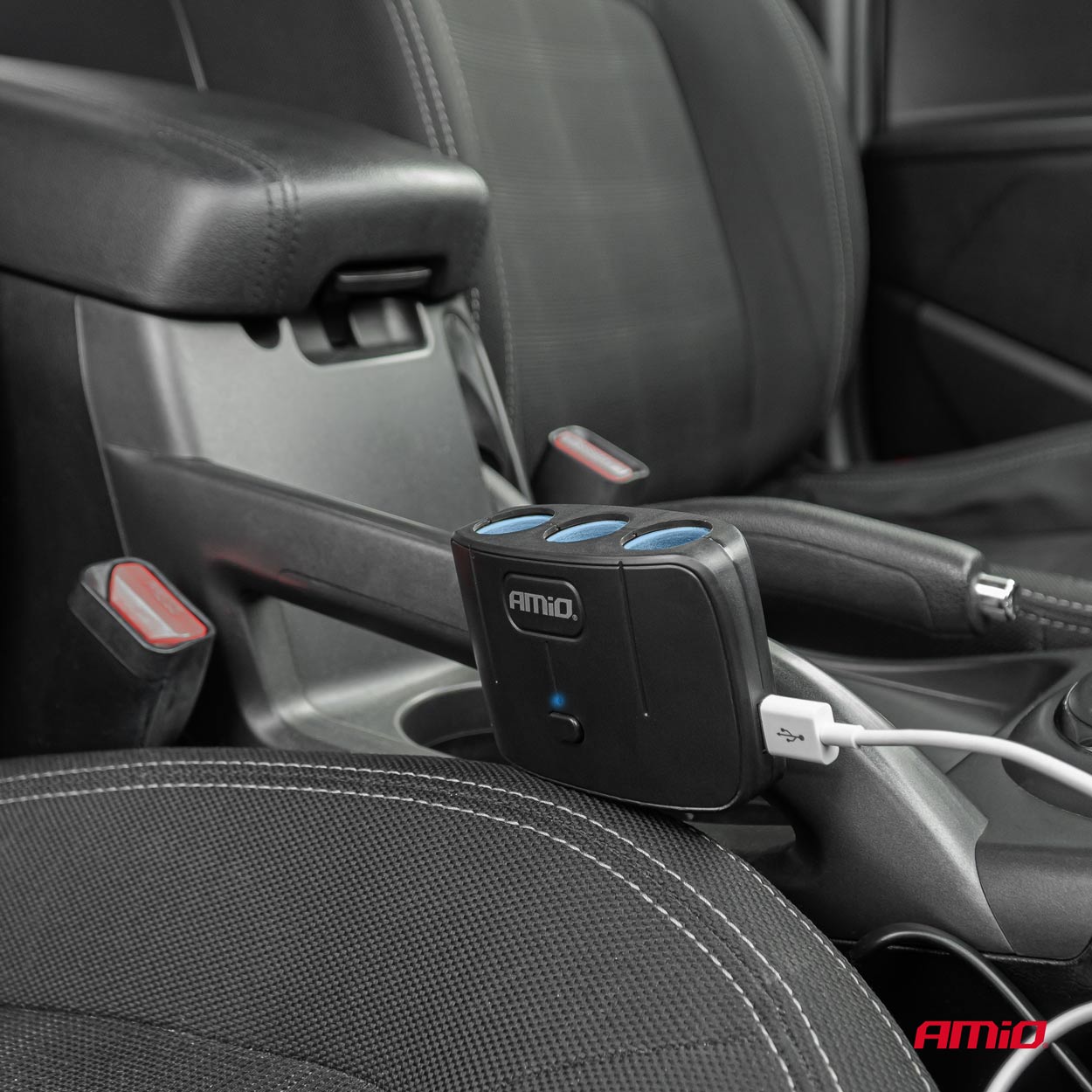 ΑΝΤΑΠΤΟΡΑΣ ΑΝΑΠΤΗΡΑ 12/24V 100W ΜΑΥΡΟΣ/3 ΘΕΣΕΙΣ/2xUSB-A /ΚΟΥΜΠΙ ON-OFF/ΚΑΛΩΔΙΟ 70cm AMIO - 1 Τεμ. ΑΝΤΑΠΤΟΡΑΣ ΑΝΑΠΤΗΡΑ 12/24V 100W ΜΑΥΡΟΣ/3 ΘΕΣΕΙΣ/2xUSB-A /ΚΟΥΜΠΙ ON-OFF/ΚΑΛΩΔΙΟ 70cm AMIO - 1 Τεμ.