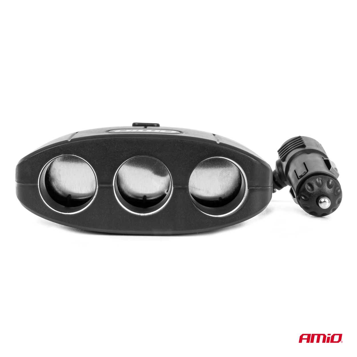 ΑΝΤΑΠΤΟΡΑΣ ΑΝΑΠΤΗΡΑ 12/24V 100W ΜΑΥΡΟΣ/3 ΘΕΣΕΙΣ/2xUSB-A /ΚΟΥΜΠΙ ON-OFF/ΚΑΛΩΔΙΟ 70cm AMIO - 1 Τεμ. ΑΝΤΑΠΤΟΡΑΣ ΑΝΑΠΤΗΡΑ 12/24V 100W ΜΑΥΡΟΣ/3 ΘΕΣΕΙΣ/2xUSB-A /ΚΟΥΜΠΙ ON-OFF/ΚΑΛΩΔΙΟ 70cm AMIO - 1 Τεμ.