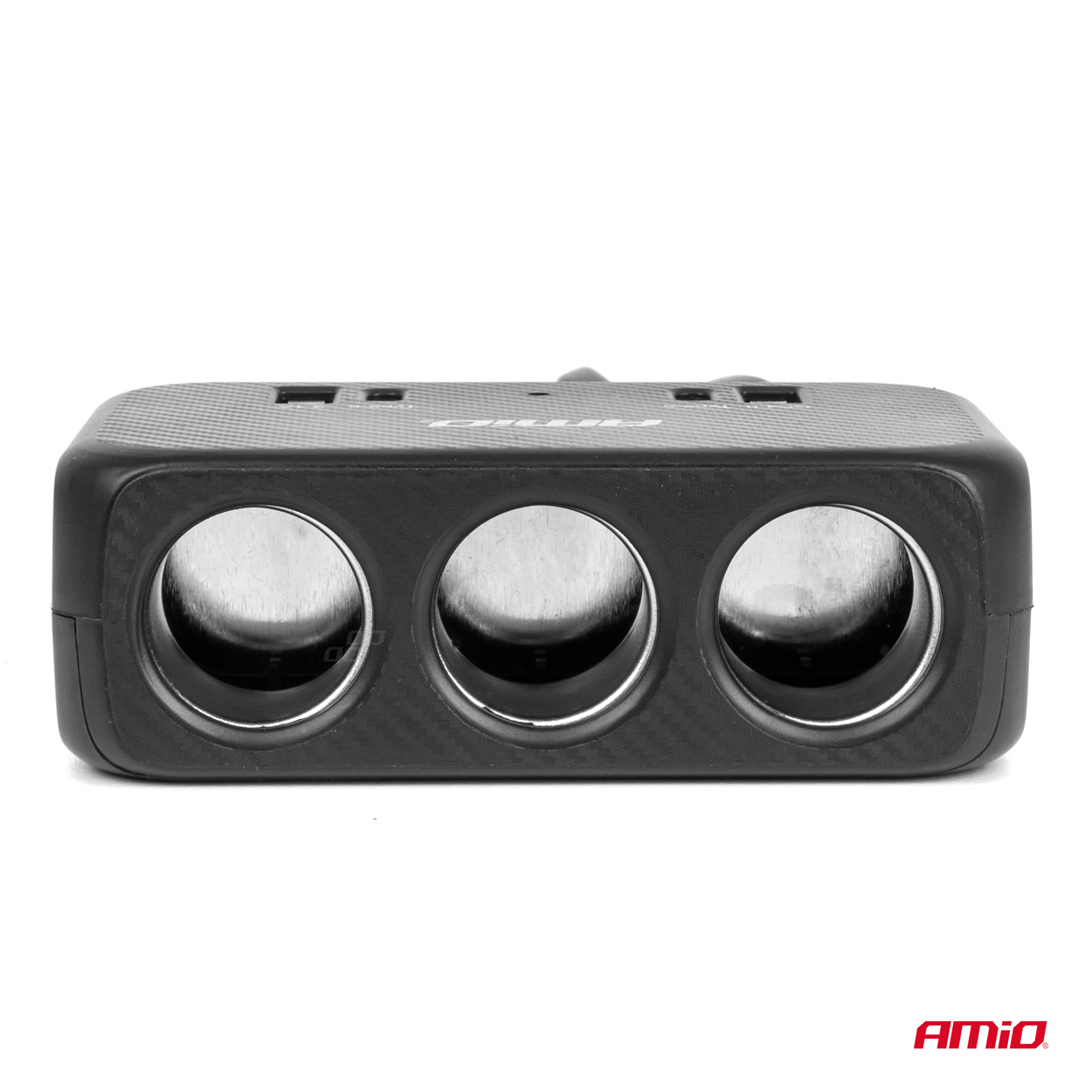 ΑΝΤΑΠΤΟΡΑΣ ΑΝΑΠΤΗΡΑ 12/24V 120W ΜΑΥΡΟΣ/3 ΘΕΣΕΙΣ/1xUSB-A+1xUSB-C QC 4.0 ΤΑΧΕΙΑΣ ΦΟΡΤΙΣΗΣ/ΚΑΛΩΔΙΟ 80cm AMIO - 1 Τεμ. ΑΝΤΑΠΤΟΡΑΣ ΑΝΑΠΤΗΡΑ 12/24V 120W ΜΑΥΡΟΣ/3 ΘΕΣΕΙΣ/1xUSB-A+1xUSB-C QC 4.0 ΤΑΧΕΙΑΣ ΦΟΡΤΙΣΗΣ/ΚΑΛΩΔΙΟ 80cm AMIO - 1 Τεμ.