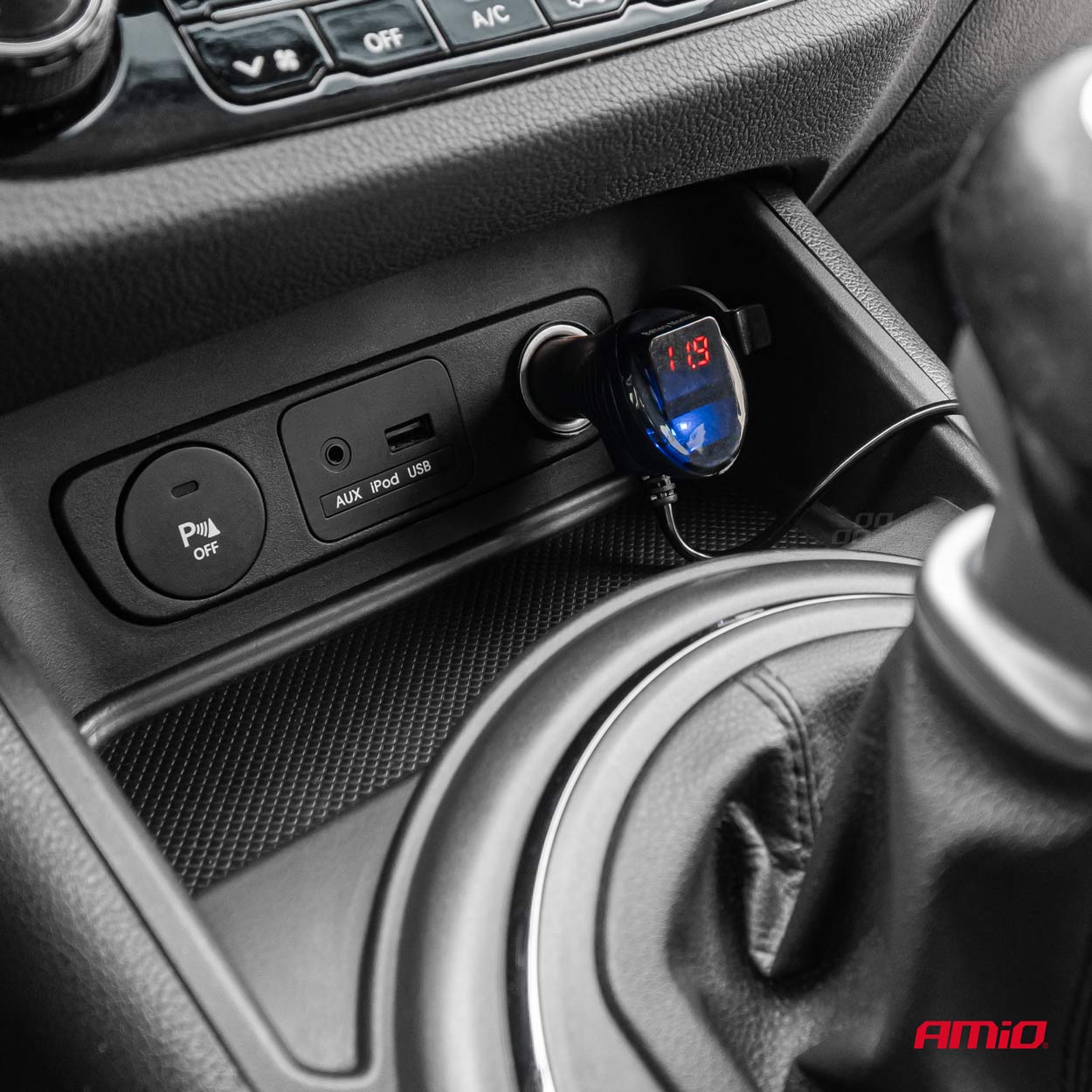 ΑΝΤΑΠΤΟΡΑΣ ΑΝΑΠΤΗΡΑ 12/24V 120W ΨΗΦΙΑΚΟΣ ΜΑΥΡΟΣ/3 ΘΕΣΕΙΣ/2xUSB-A + 1xUSB-C QC 4.0 ΜΕ ΚΑΛΩΔΙΟ 80cm AMIO - 1 Τεμ. ΑΝΤΑΠΤΟΡΑΣ ΑΝΑΠΤΗΡΑ 12/24V 120W ΨΗΦΙΑΚΟΣ ΜΑΥΡΟΣ/3 ΘΕΣΕΙΣ/2xUSB-A + 1xUSB-C QC 4.0 ΜΕ ΚΑΛΩΔΙΟ 80cm AMIO - 1 Τεμ.