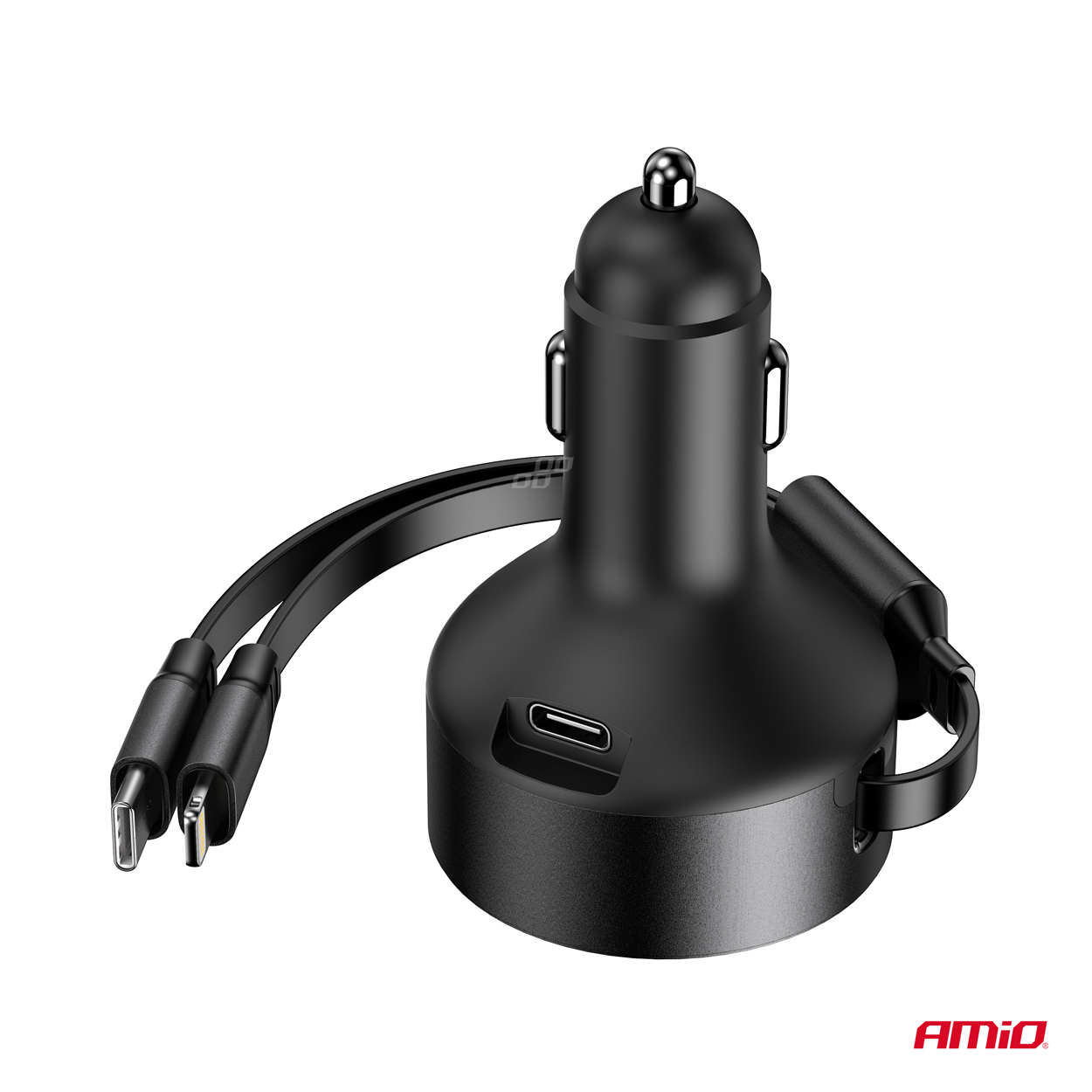ΦΟΡΤΙΣΤΗΣ ΑΝΑΠΤΗΡΑ 12/24V ΜΕ 1ΘΥΡΑ USB-C 60W ΤΑΧΕΙΑΣ ΦΟΡΤΙΣΗΣ ΜΕ ΕΝΣΩΜΑΤΩΜΕΝΟ ΚΑΛΩΔΙΟ USB C+APPLE LIGHTING ΑΜΙΟ - 1 Τεμ. ΦΟΡΤΙΣΤΗΣ ΑΝΑΠΤΗΡΑ 12/24V ΜΕ 1ΘΥΡΑ USB-C 60W ΤΑΧΕΙΑΣ ΦΟΡΤΙΣΗΣ ΜΕ ΕΝΣΩΜΑΤΩΜΕΝΟ ΚΑΛΩΔΙΟ USB C+APPLE LIGHTING ΑΜΙΟ - 1 Τεμ.