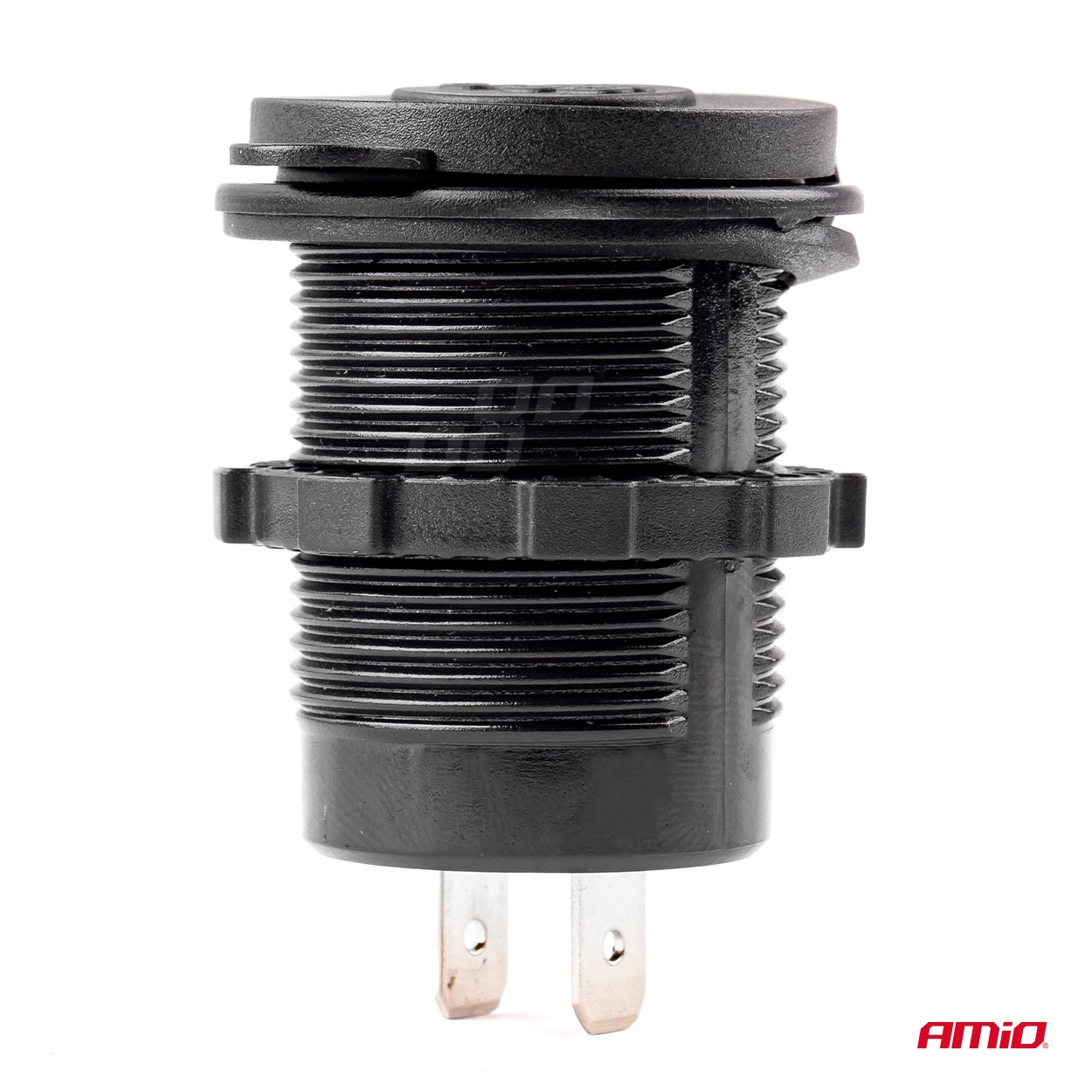 ΠΡΙΖΑ ΜΕ 2 ΘΥΡΕΣ USB 12/24V 3.0A Φ37mmX51mm QUICK CHARGE MOD-05 ΠΡΙΖΑ ΜΕ 2 ΘΥΡΕΣ USB 12/24V 3.0A Φ37mmX51mm QUICK CHARGE MOD-05