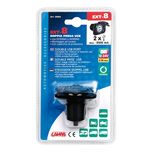 Lampa ΑΝΤΑΠΤΟΡΑΣ ΑΝΑΠΤΗΡΑ ΜΕ ΚΑΠΑΚΙ ΜΕ 2 USB Lampa ΑΝΤΑΠΤΟΡΑΣ ΑΝΑΠΤΗΡΑ ΜΕ ΚΑΠΑΚΙ ΜΕ 2 USB