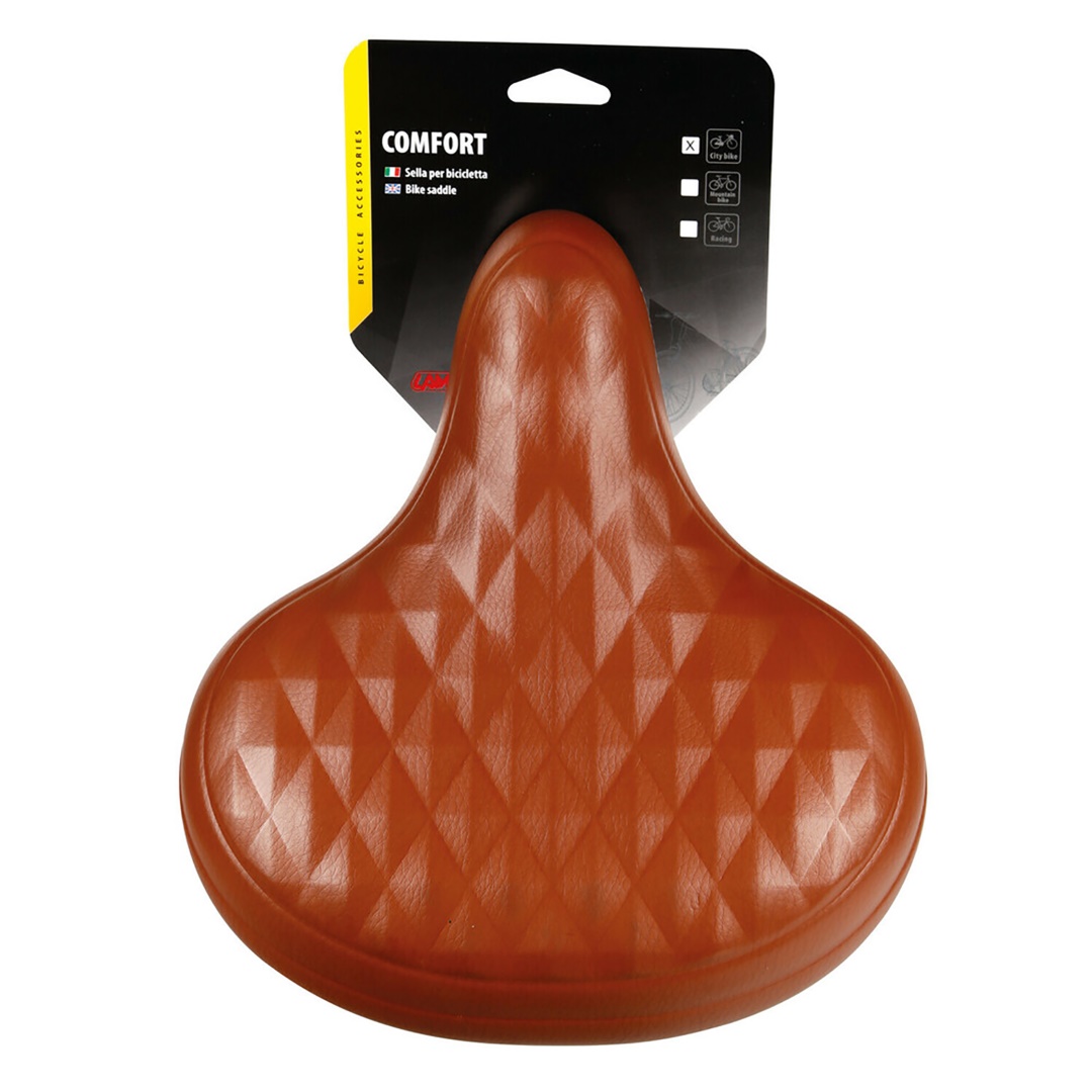 Lampa Σέλα Ποδηλάτου CITY S-14 καφέ 260Χ255mm Lampa Σέλα Ποδηλάτου CITY S-14 καφέ 260Χ255mm