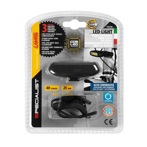 Lampa ΦΩΣ ΕΜΠΡΟΣ ΠΟΔΗΛΑΤΟΥ COB LED ΜΑΥΡΟ 3 ΧΡΗΣΕΩΝ ΜΕ USB Lampa ΦΩΣ ΕΜΠΡΟΣ ΠΟΔΗΛΑΤΟΥ COB LED ΜΑΥΡΟ 3 ΧΡΗΣΕΩΝ ΜΕ USB