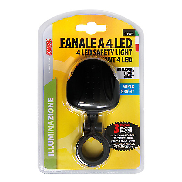 Lampa ΦΑΝΑΡΙ ΠΟΔΗΛΑΤΟΥ ΕΜΠΡΟΣ (4 LED) Lampa ΦΑΝΑΡΙ ΠΟΔΗΛΑΤΟΥ ΕΜΠΡΟΣ (4 LED)
