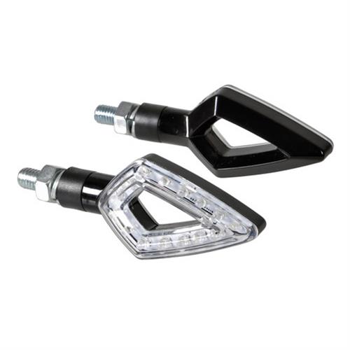 Lampa Φλας KIER μαύρο LED 75x36mm Lampa Φλας KIER μαύρο LED 75x36mm