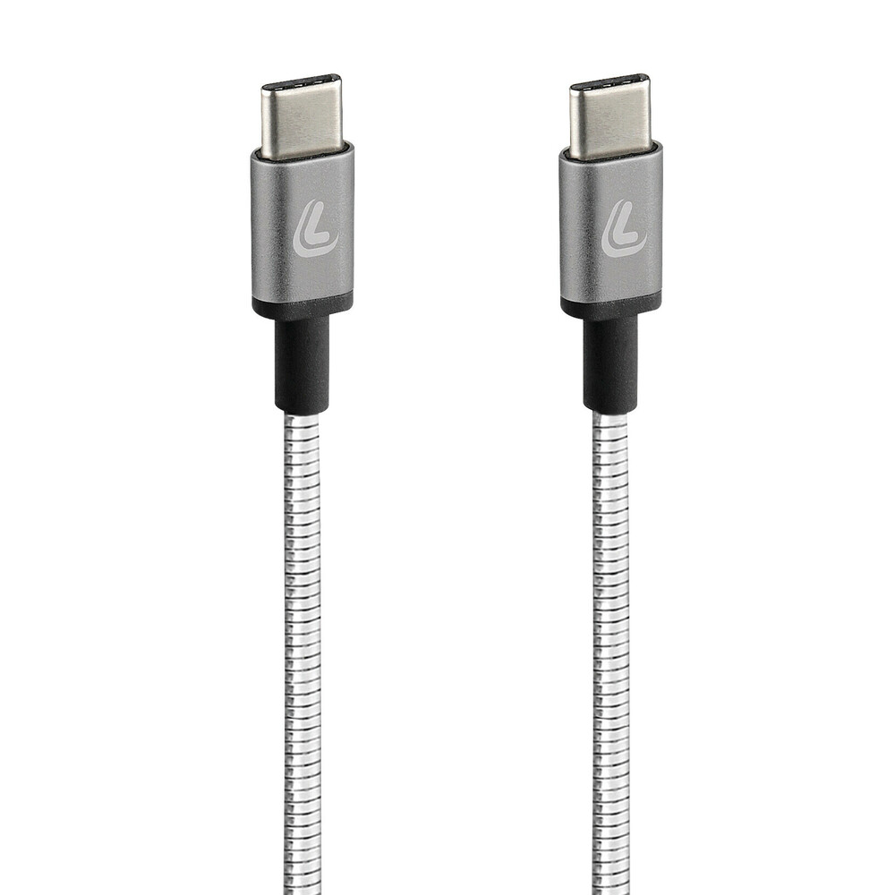 ΚΑΛΩΔΙΟ ΦΟΡΤΙΣΗΣ/ΜΕΤΑΦΟΡΑΣ ΔΕΔΟΜΕΝΩΝ USB TYPE C>USB TYPE C IRON 2.0 3000mA/60W ΑΣΗΜΙ 100cm LAMPA - 1 ΤΕΜ. ΚΑΛΩΔΙΟ ΦΟΡΤΙΣΗΣ/ΜΕΤΑΦΟΡΑΣ ΔΕΔΟΜΕΝΩΝ USB TYPE C>USB TYPE C IRON 2.0 3000mA/60W ΑΣΗΜΙ 100cm LAMPA - 1 ΤΕΜ.